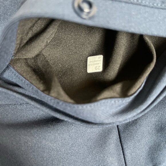 Lululemon Pants Men 29 Navy Blue Warpstreme Commuter Teen Travel Comfort Stretch - Picture 5 of 8